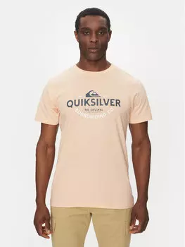 Футболка обычного кроя EQYZT08064 Quiksilver, оранжевый