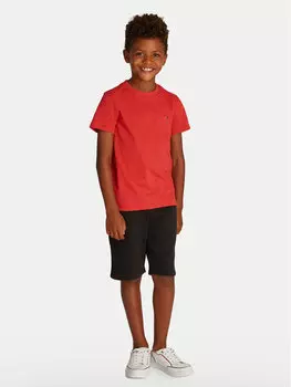 Футболка обычного кроя Essential KB0KB06879 S Tommy Hilfiger, красный