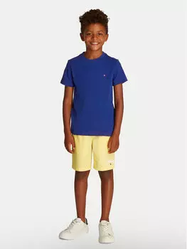 Футболка обычного кроя Essential KB0KB06879 S Tommy Hilfiger, синий