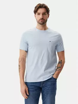 Футболка обычного кроя Essential MW0MW37283 Tommy Hilfiger, голубой