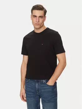Футболка обычного кроя Essential Solid Pocket Tee MW0MW37283 Tommy Hilfiger, черный