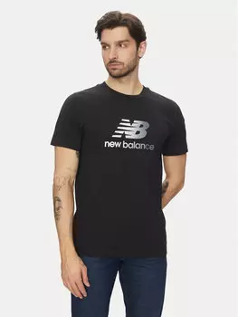 Футболка обычного кроя Essentials MT51503 New Balance, черный