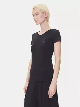 Футболка обычного кроя EW000409 AF10889 UC001 Emporio Armani Underwear, черный