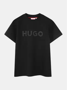 Футболка обычного кроя G00333 D Hugo, черный