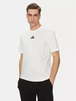 Футболка обычного кроя German Engineering Graphic JP1527 Adidas, белый