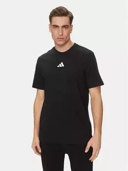 Футболка обычного кроя German Engineering Graphic JP1528 Adidas, черный