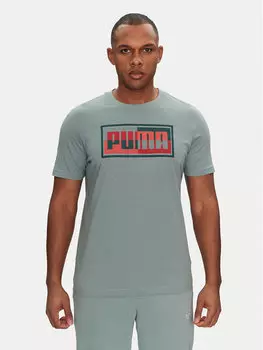 Футболка обычного кроя Graphics Box 684827 Puma, зеленый