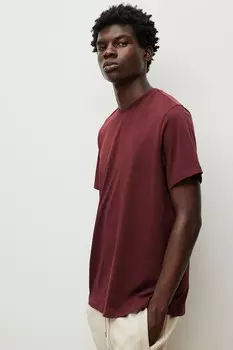 Футболка обычного кроя H&M, красный