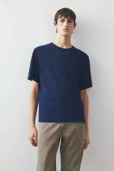 Футболка обычного кроя H&M, синий