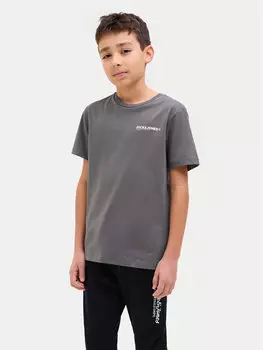 Футболка обычного кроя Hawaii 12269831 Jack&Jones Junior, серый