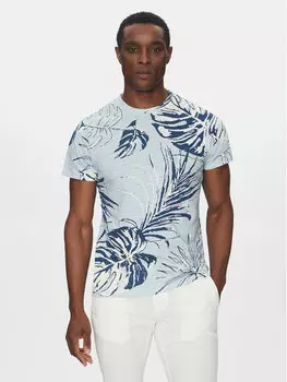 Футболка обычного кроя Intribe 41-140 Indicode, голубой