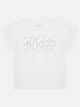 Футболка обычного кроя J5GI09 K6YW4 Guess, белый