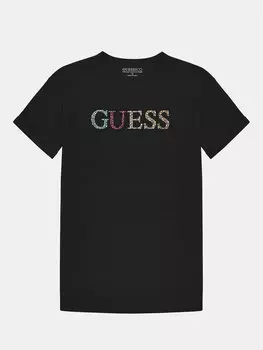 Футболка обычного кроя J5GI38 J1314 Guess, черный