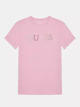 Футболка обычного кроя J5GI38 J1314 Guess, розовый