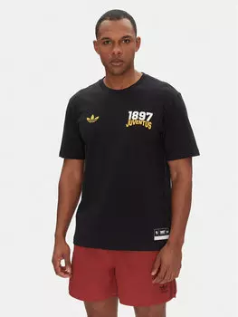 Футболка обычного кроя Juventus VRCT JL6114 Adidas, черный