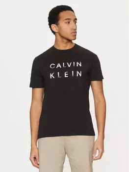 Футболка обычного кроя K10K114156 Calvin Klein, черный