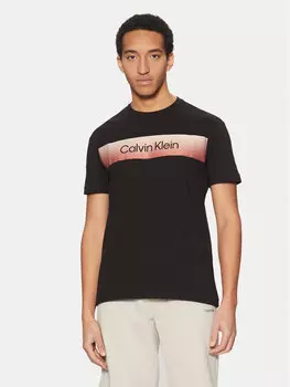 Футболка обычного кроя K10K114163 Calvin Klein, черный