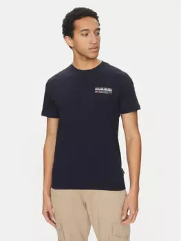 Футболка обычного кроя Kasba NP0A4HQQ Napapijri, синий