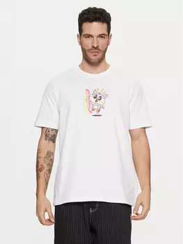 Футболка обычного кроя Kawaii JD0661 Adidas, белый