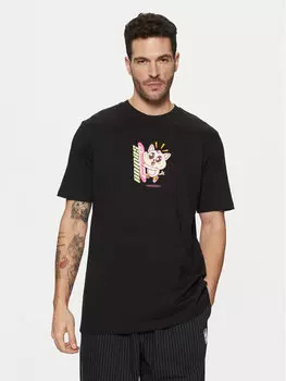 Футболка обычного кроя Kawaii JP2675 Adidas, черный