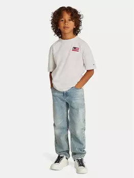 Футболка обычного кроя KB0KB09531 S Tommy Hilfiger, серый