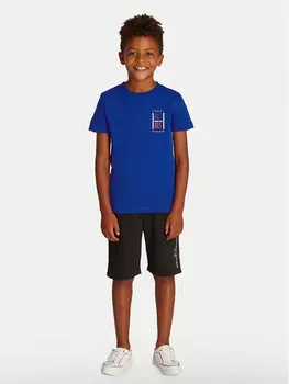 Футболка обычного кроя KB0KB09536 D Tommy Hilfiger, синий