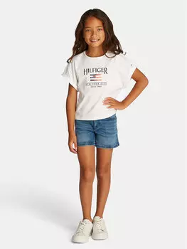 Футболка обычного кроя KG0KG08525 S Tommy Hilfiger, белый