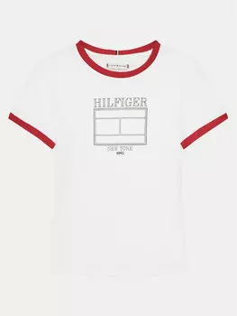 Футболка обычного кроя KG0KG08528 D Tommy Hilfiger, белый