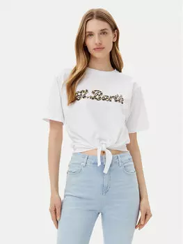 Футболка обычного кроя Knippi GPP25190TS Silvian Heach, белый