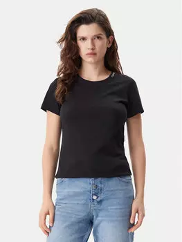 Футболка обычного кроя Logo J20J225540 Calvin Klein Jeans, черный