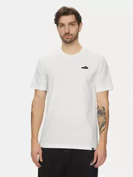 Футболка обычного кроя Lounge Slide Graphic JJ4002 Adidas, белый