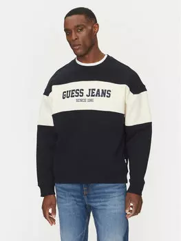 Футболка обычного кроя M4BQ39 K9V31 Guess Jeans, синий