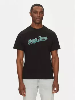 Футболка обычного кроя M5GI54 K8FQ4 Guess Jeans, черный