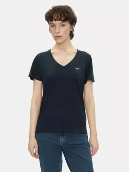 Футболка обычного кроя Macy PL506051 Pepe Jeans, синий