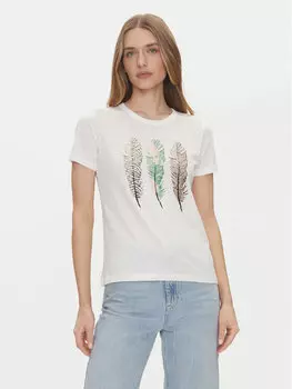 Футболка обычного кроя Michigan 15311702 Jdy, белый