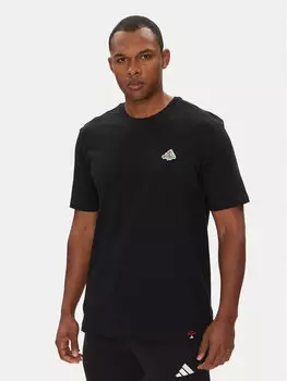 Футболка обычного кроя Mini Pizza Graphic JM6483 Adidas, черный