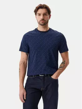 Футболка обычного кроя Monogram MW0MW39251 Tommy Hilfiger, синий