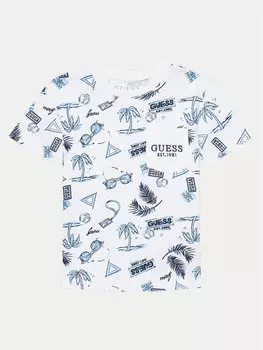 Футболка обычного кроя N5GI02 K8HM4 Guess, мультиколор
