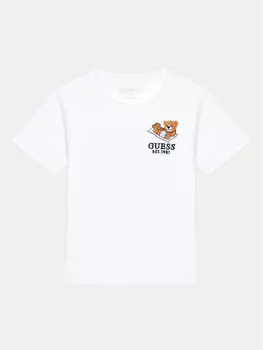 Футболка обычного кроя N5GI08 K8HM4 Guess, белый