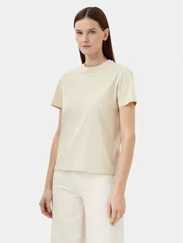 Футболка обычного кроя Nano Logo K20K207519 Calvin Klein, бежевый