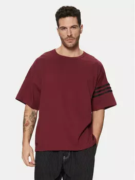 Футболка обычного кроя Neuclassics JC9934 Adidas, красный