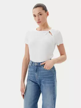 Футболка обычного кроя P51H8APJ Dkny, белый