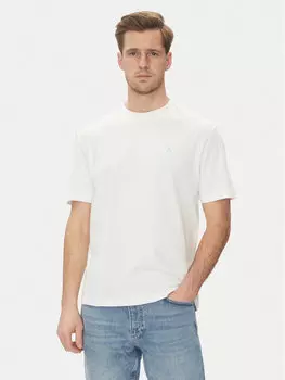 Футболка обычного кроя Painted J30J327523 Calvin Klein Jeans, белый