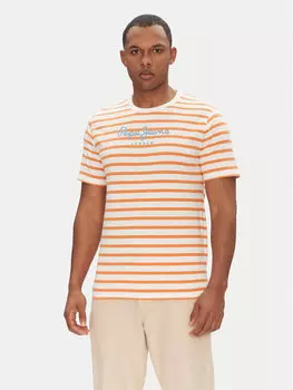 Футболка обычного кроя PM509407 Pepe Jeans, белый