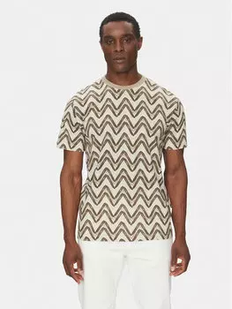 Футболка обычного кроя QA5161 J7734 Liu Jo, коричневый