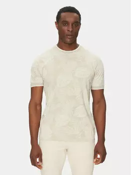 Футболка обычного кроя QA5181 J7734 Liu Jo, бежевый