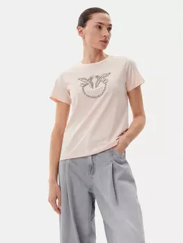 Футболка обычного кроя Quentin 100535 A2G7 Pinko, розовый