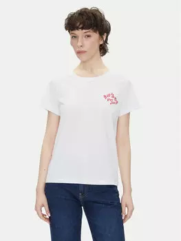 Футболка обычного кроя Rosey PL506070 Pepe Jeans, белый