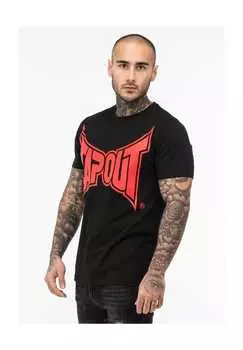 Футболка обычного кроя с логотипом Tapout, мультиколор