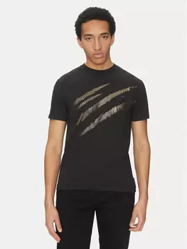 Футболка обычного кроя SAEC MTK8008 STE001N Plein Sport, черный